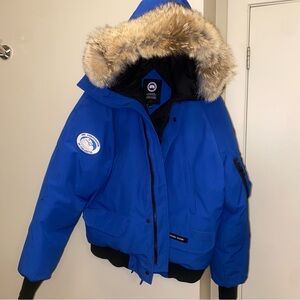 Royal Blue Canada Goose Mens Jacket Large